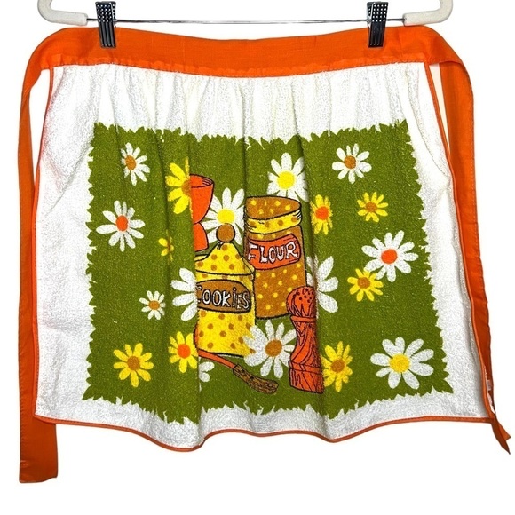 Vintage Cannon 70’s Terry Apron Made in USA - Like New! - Picture 1 of 5